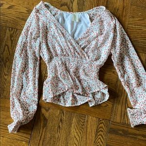 Floral blouse